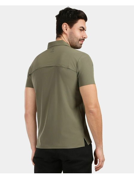 Kilpi Мъжка туристическа риза Kilpi BOMBAY-M Зелено