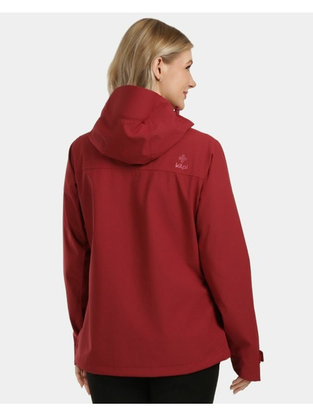 Kilpi Женска мембранна яка Kilpi MONTANA-W Тъмно червена