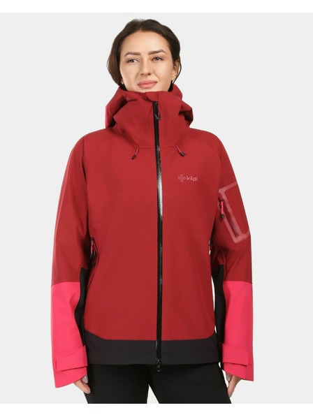 Kilpi Дамско непромокаемо яке Hardshell Kilpi MAMBA-W Dark Red