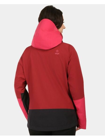 Kilpi Дамско непромокаемо яке Hardshell Kilpi MAMBA-W Dark Red