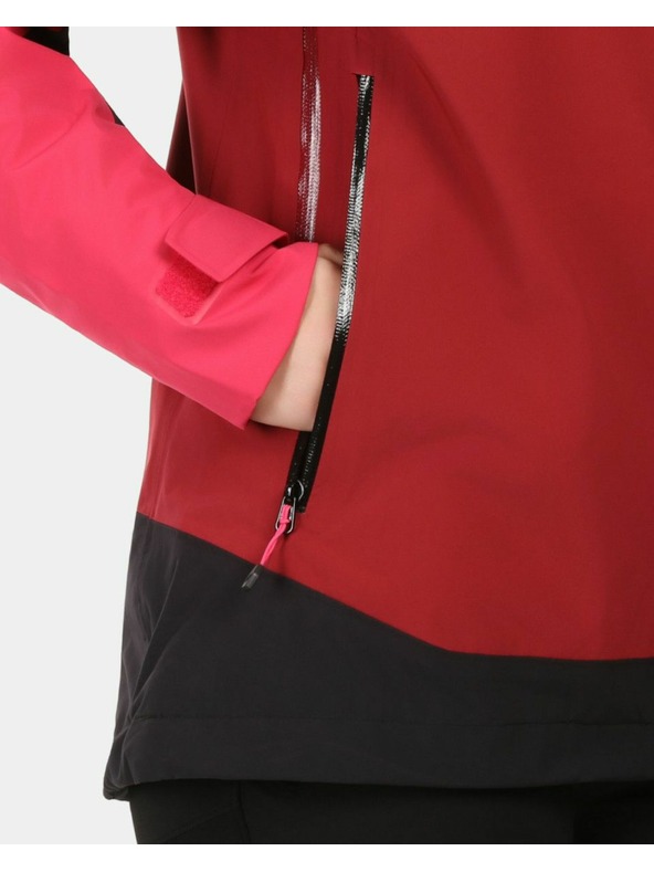 Kilpi Дамско непромокаемо яке Hardshell Kilpi MAMBA-W Dark Red