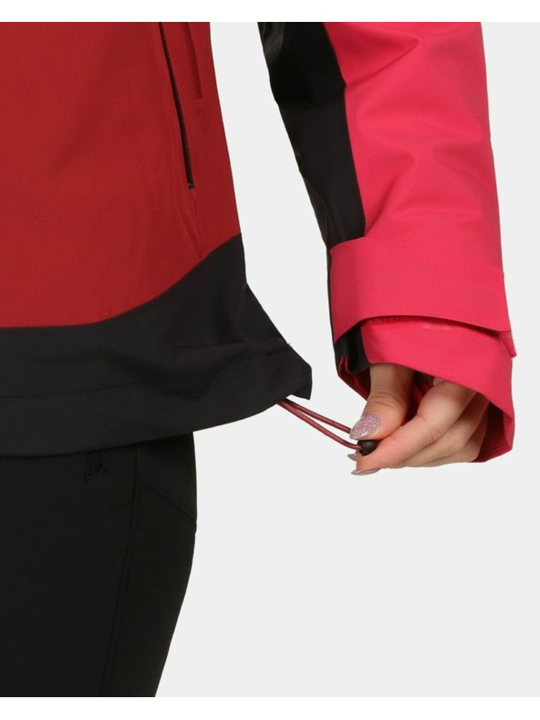 Kilpi Дамско непромокаемо яке Hardshell Kilpi MAMBA-W Dark Red
