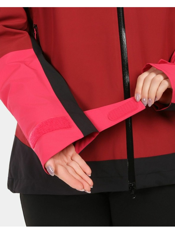 Kilpi Дамско непромокаемо яке Hardshell Kilpi MAMBA-W Dark Red