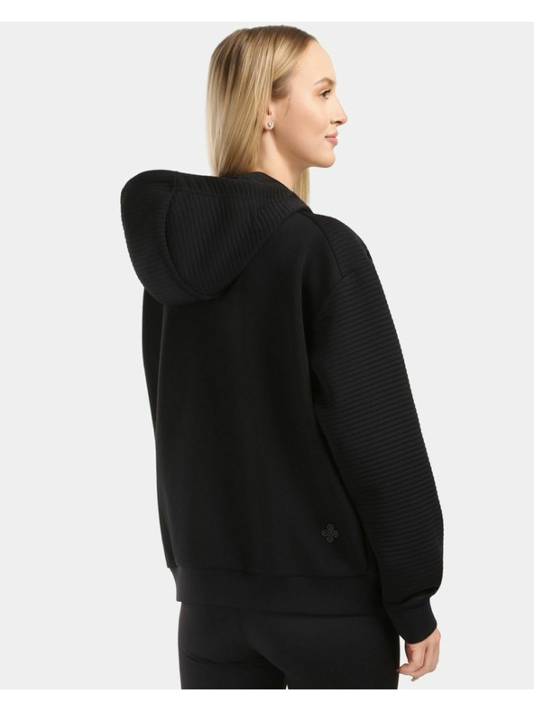 Kilpi Дамски памучен суитшърт с качулка Kilpi BAYA-W Черен