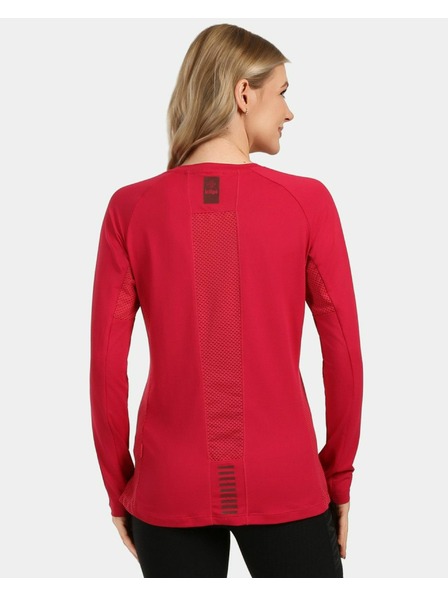 Kilpi Женска функционална тениска с дълъг ръкав Kilpi SPOLETO-W Розова