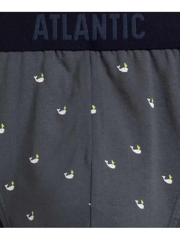 Atlantic Мъжки спортни слипове ATLANTIC 3Pack - многоцветни Размер:
