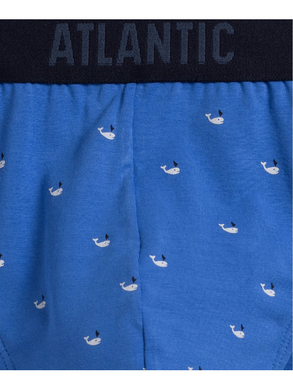 Atlantic Мъжки спортни слипове ATLANTIC 3Pack - многоцветни Размер: