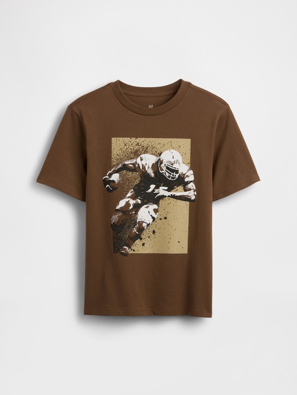 GAP Бебешка тениска с щампа Gap