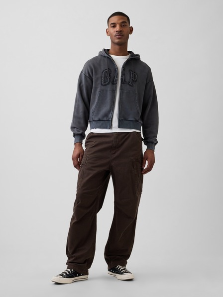 GAP Oversize суитшърт с лого VintageSoft GAP