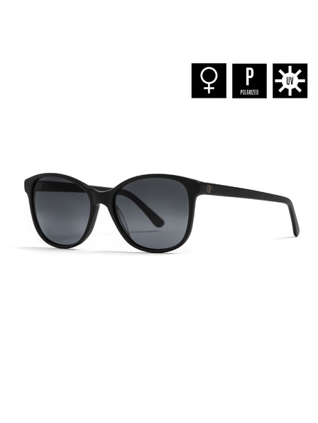 Horsefeathers Слънчеви очила Chloe - mat черен/сив преход