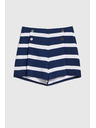 Moodo Шорти с ивици морско синя Moodo