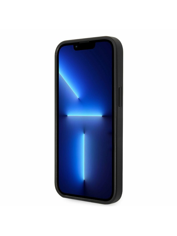 Karl Lagerfeld Karl Lagerfeld PU Saffiano Karl Head Заден протектор за iPhone 14 Plus Black