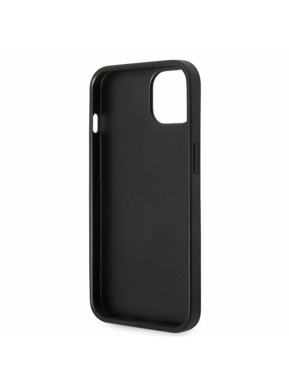Karl Lagerfeld Karl Lagerfeld PU Saffiano Karl Head Заден протектор за iPhone 14 Plus Black