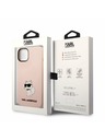 Karl Lagerfeld Karl Lagerfeld Liquid Silicone Choupette NFT Заден протектор за iPhone 14 Plus Pink
