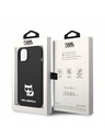 Karl Lagerfeld Karl Lagerfeld Liquid Silicone Choupette Заден протектор за iPhone 14 Plus Black