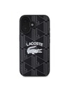 Lacoste Lacoste Blend Monogram MagSafe Задна обвивка за iPhone 16 Black