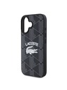 Lacoste Lacoste Blend Monogram MagSafe Задна обвивка за iPhone 16 Black