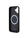 Lacoste Lacoste Blend Monogram MagSafe Задна обвивка за iPhone 16 Black