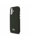 Lacoste Lacoste PVC Iconic Petit Pique Metal Logo MagSafe Задна обвивка за iPhone 16 Black