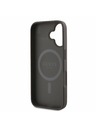 Guess Guess PU 4G Classic Logo MagSafe Задна обвивка за iPhone 16 Plus Brown