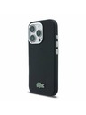Lacoste Lacoste PVC Iconic Petit Pique Metal Logo MagSafe Задна обвивка за iPhone 16 Pro Black