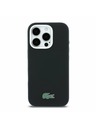 Lacoste Lacoste PVC Iconic Petit Pique Metal Logo MagSafe Задна обвивка за iPhone 16 Pro Black