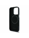 Lacoste Lacoste PVC Iconic Petit Pique Metal Logo MagSafe Задна обвивка за iPhone 16 Pro Black