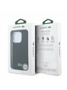 Lacoste Lacoste PVC Iconic Petit Pique Metal Logo MagSafe Задна обвивка за iPhone 16 Pro Black