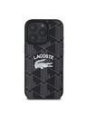 Lacoste Lacoste Blend Monogram MagSafe Задна обвивка за iPhone 16 Pro Black