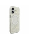 Guess Guess IML Flowers Allover Strap MagSafe Задний Чехол за iPhone 17 White
