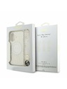 Guess Guess IML Flowers Allover Strap MagSafe Задний Чехол за iPhone 17 White