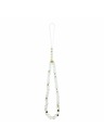 Guess Guess IML Glitter Script Strap MagSafe Задний Чехол за iPhone 17 Transparent