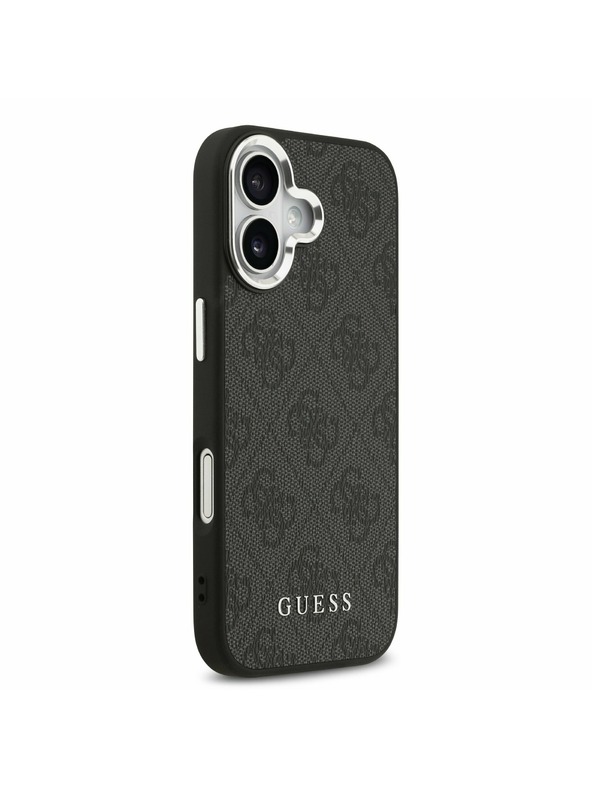 Guess Guess 4G MagSafe Задний Чехол за iPhone 17 Black