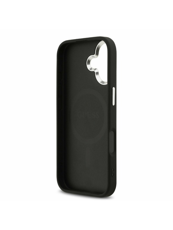 Guess Guess 4G MagSafe Задний Чехол за iPhone 17 Black