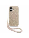Guess Guess IML Flowers Allover Strap MagSafe Задний Чехол за iPhone 17 Pink
