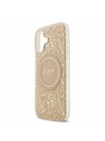 Guess Guess IML Flowers Allover Strap MagSafe Задний Чехол за iPhone 17 Pink