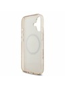 Guess Guess IML Flowers Allover Strap MagSafe Задний Чехол за iPhone 17 Pink