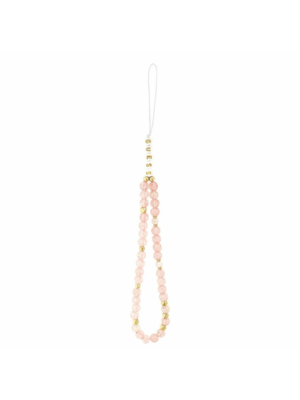 Guess Guess IML Flowers Allover Strap MagSafe Задний Чехол за iPhone 17 Pink