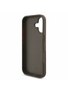 Guess Guess PU 4G Metal Logo Задний Чехол за iPhone 17 Brown