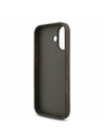 Guess Guess PU 4G Metal Logo Strap Задний Чехол за iPhone 17 Brown