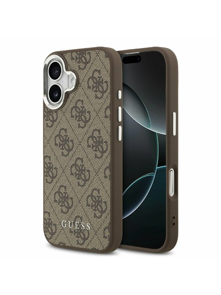 Guess Guess 4G MagSafe Задний Чехол за iPhone 17 Brown
