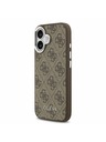 Guess Guess 4G MagSafe Задний Чехол за iPhone 17 Brown