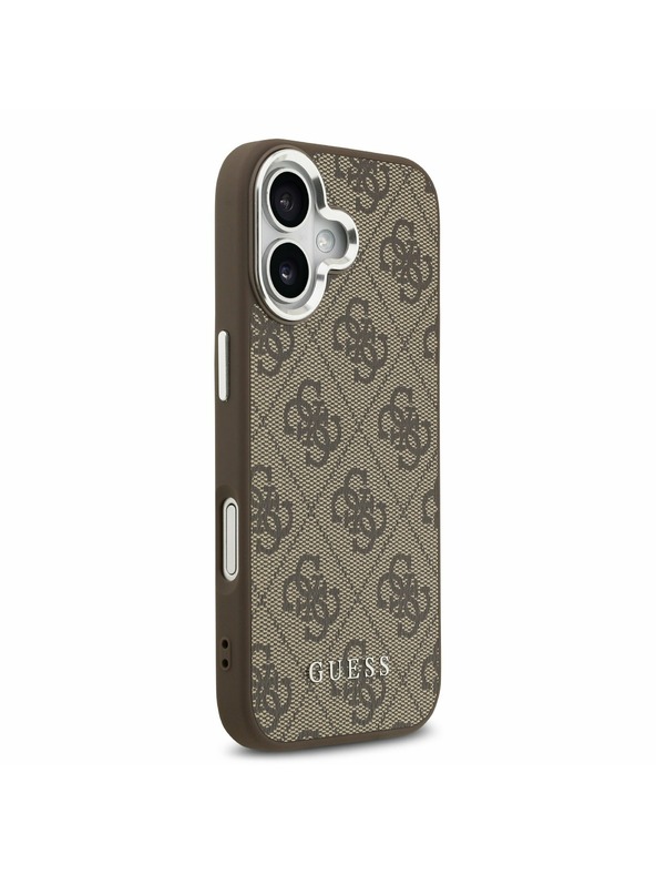 Guess Guess 4G MagSafe Задний Чехол за iPhone 17 Brown