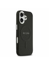 Guess Guess PU Saffiano MagSafe Задний Чехол за iPhone 17 Black