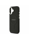 Guess Guess PU Saffiano MagSafe Задний Чехол за iPhone 17 Black
