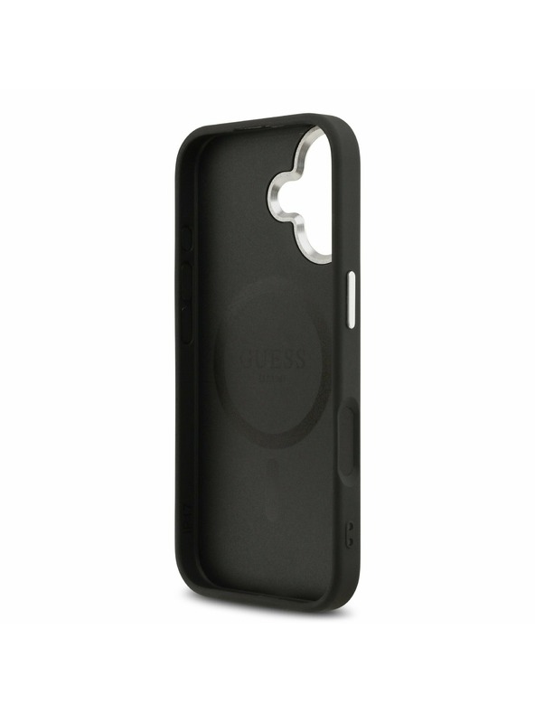 Guess Guess PU Saffiano MagSafe Задний Чехол за iPhone 17 Black