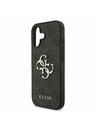 Guess Guess PU 4G Metal Logo Задний Чехол за iPhone 17 Grey