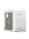 Guess Guess PU Resin Logo Задний Чехол за iPhone 17 Brown