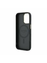 Guess Guess PU Leather 4G Gold Frame MagSafe Задний Чехол за iPhone 17 Black