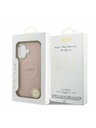Guess Guess PU Saffiano MagSafe Задний Чехол за iPhone 17 Pink